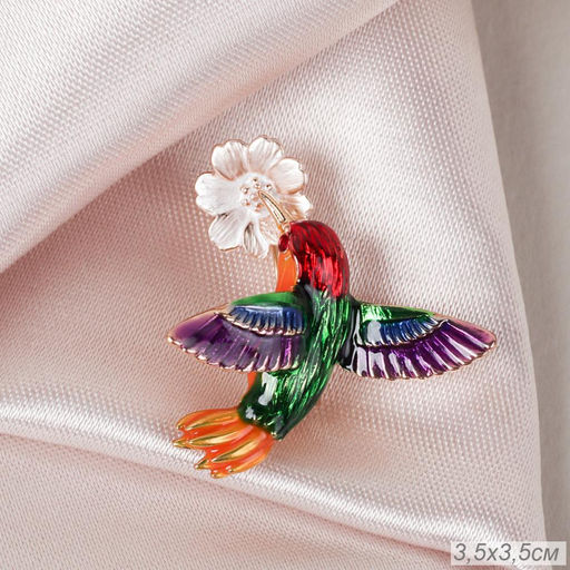 Брошь Птичка / 5524 /уп 12/