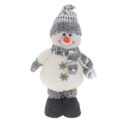 Игрушка набивная "Снеговик", L23 W11 H40 см, 2в.