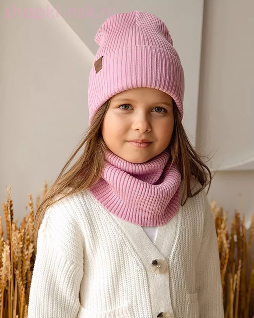 Q 181 D 181 Комплект детский (колпак+снуд) (50-54)