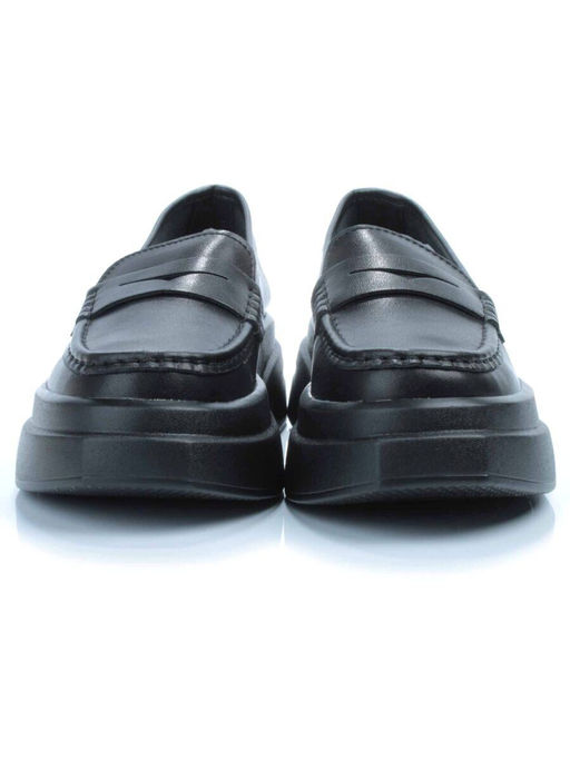 03-PDE31-2 BLACK Лоферы женские (натуральная кожа) - Фабричный китай фото 7