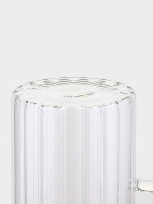 Кувшин "Богема.Дольки" 1000 мл, 15×9.3×22.5 см, с бамбуковой крышкой