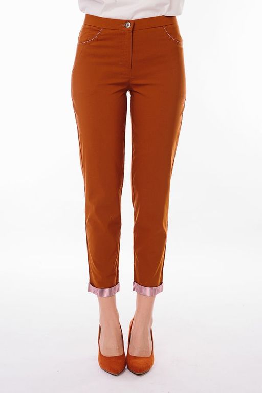NOBBY, Женские брюки 7721-54 (охра) фото 3