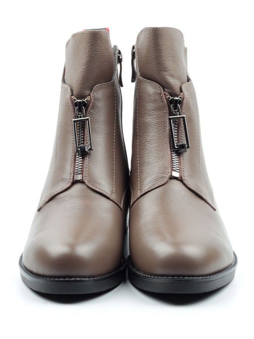 04-XH-FT547-9118-2M KHAKI Ботинки женские (натуральная кожа, натуральный мех) - Фабричный китай фото 9