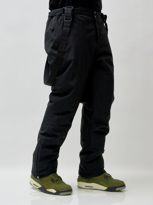 Горнолыжный костюм мужской зимний желтого цвета 372J