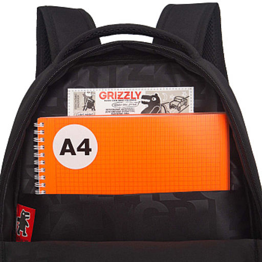 RB-651-5 Рюкзак школьный с картхолдером на держателе - Grizzly фото 29