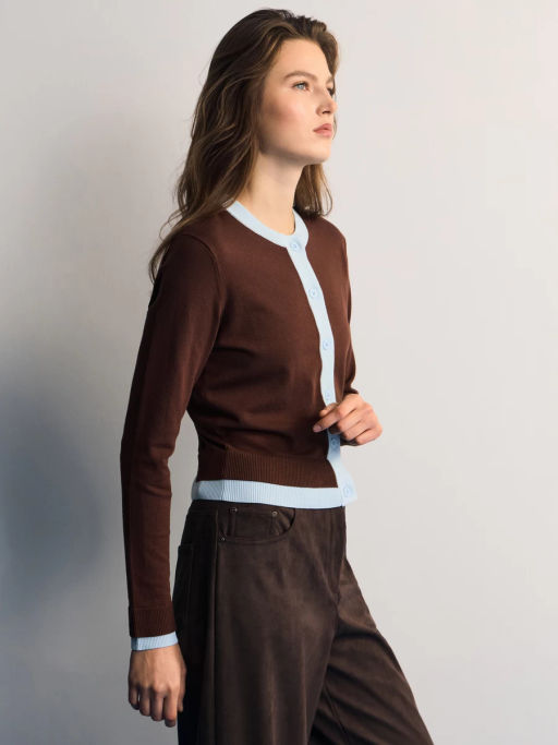 Кардиган с вискозой в составе / Zarina фото 4