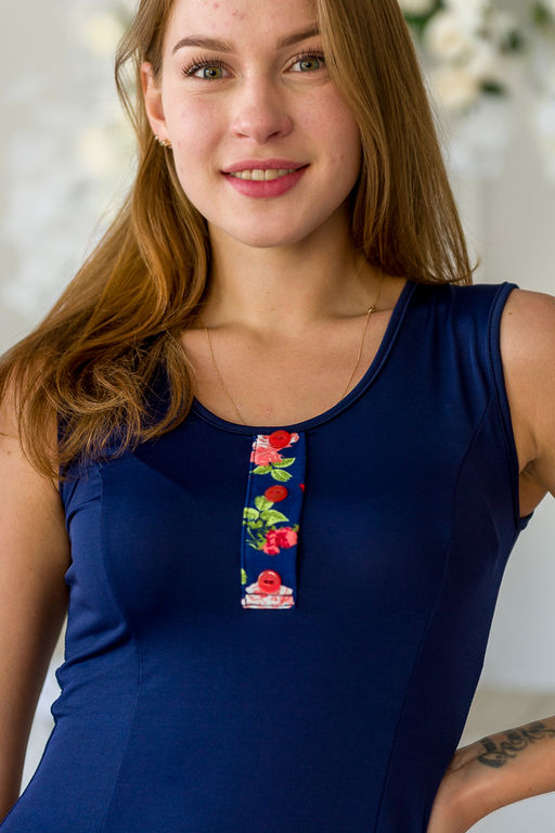 Платье женское Адель красные розы - Амадэль фото 6