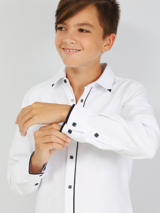 Рубашка для мальчика Соль&Перец длинный рукав  фото 6