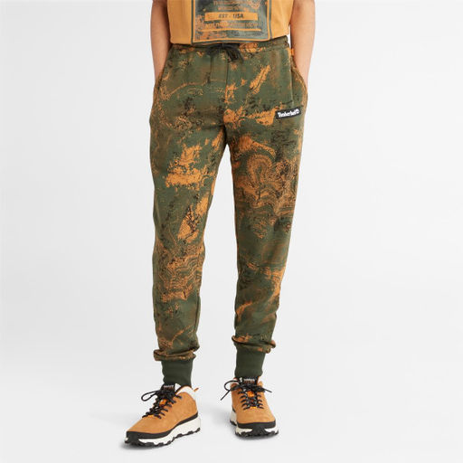 Мужские брюки спортивные Timberland Sweatpant Regular AOP Мультиколор  фото 5