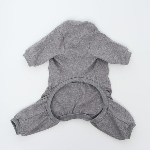 Костюм для животных светло-серый, S (ДС 31, ОШ 32-34, ОГ 47-51) - Пушистое счастье фото 6