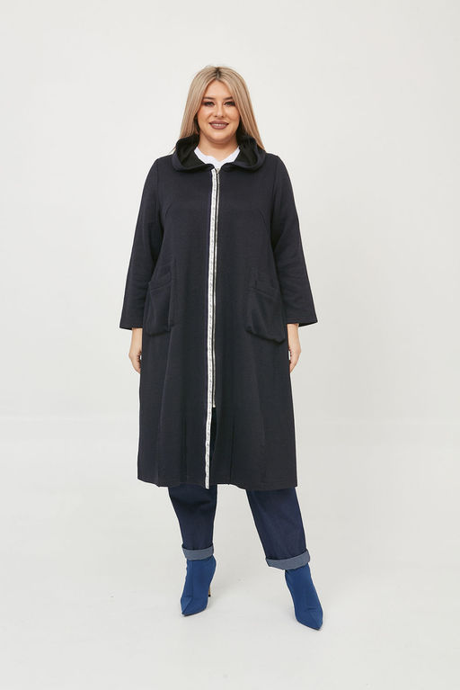 Кардиган Luxury Moda 1140 синий