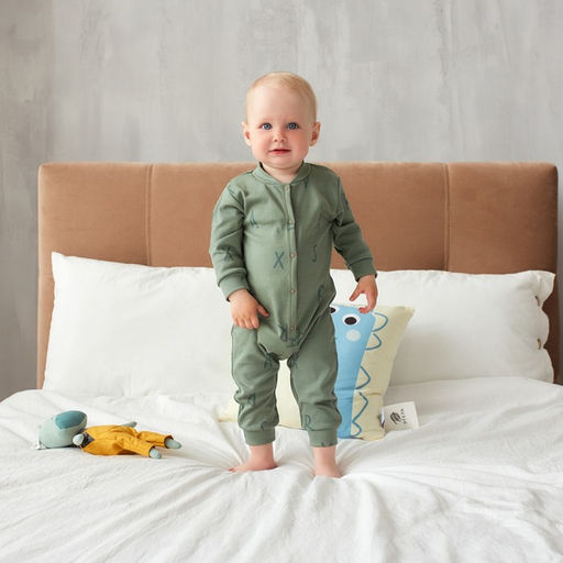 Комбинезон Крошка Я NY, рост 74-80 см, цвет хаки фото 2