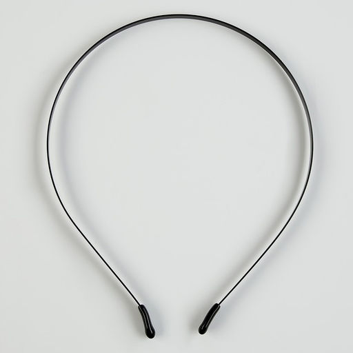 Карнавальная повязка Лолита, красная с белой тесьмой