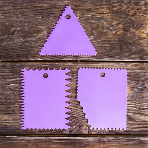 Шпатель-декоратор кондитерский 3 штуки / DE-2125 /уп 500/ - Галеонтрейд фото 4