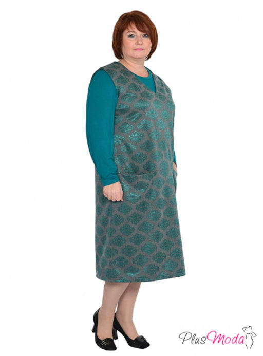 Платье Модель №536 размеры 44-84 - Plusmoda фото 5