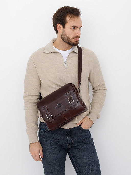 Портфель 6997-1Z coffee Zinimsk