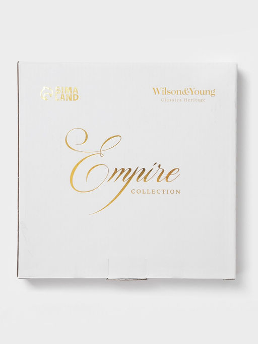 Тарелка WY Empire, d=23 см, фарфор, белая