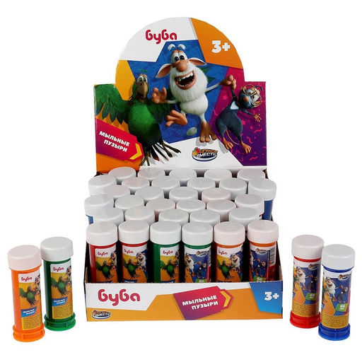 Играем вместе. Мыльные пузыри "Буба" 60 мл., уп-36 шт. арт.01049-60ЭД
