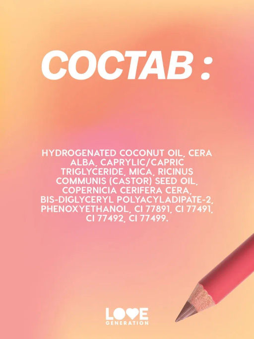 Love Generation Карандаш для губ Lip Pencil тон 06 теплый коричневый  фото 11