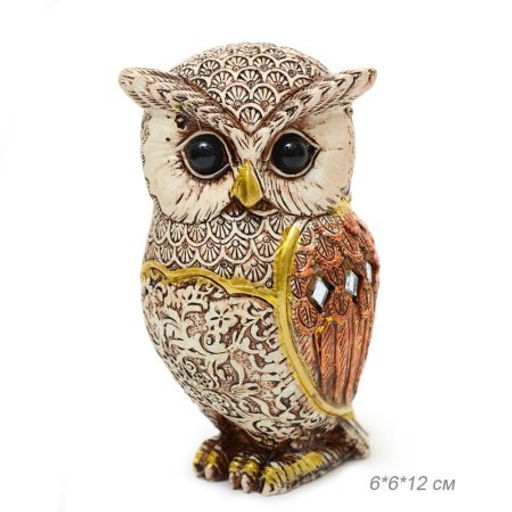 Статуэтка Сова 6х6х12 / 6132 /уп 96/ - ГалеонТрейд фото 3