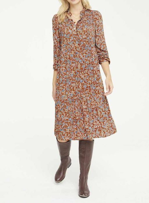 Платье, пестрое - Linea tesini фото 3