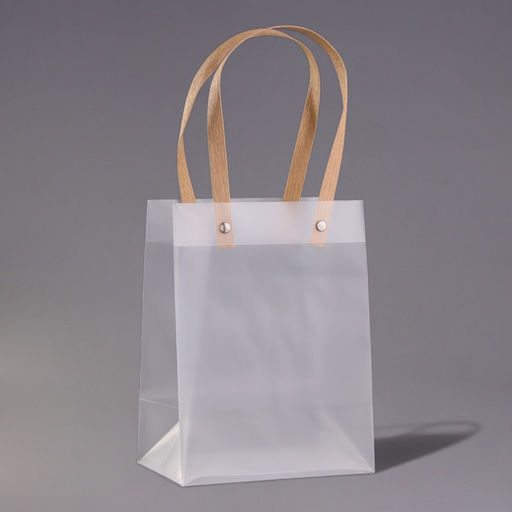 Пакет подарочный PP, прозрачный, матовый, 15×10×20 см