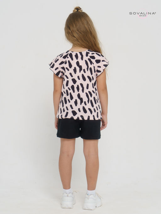 Костюм Дюймовочка черный-коровка - Sovalina фото 9