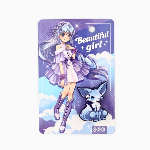 Цена за 20 шт. Значки деревянные Аниме в шоубоксе, 20 шт.