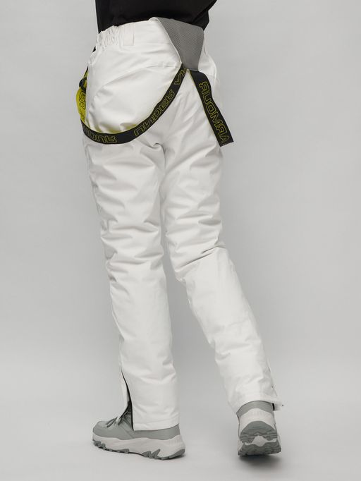 Горнолыжный костюм женский белого цвета 02201Bl - Chunmai фото 28