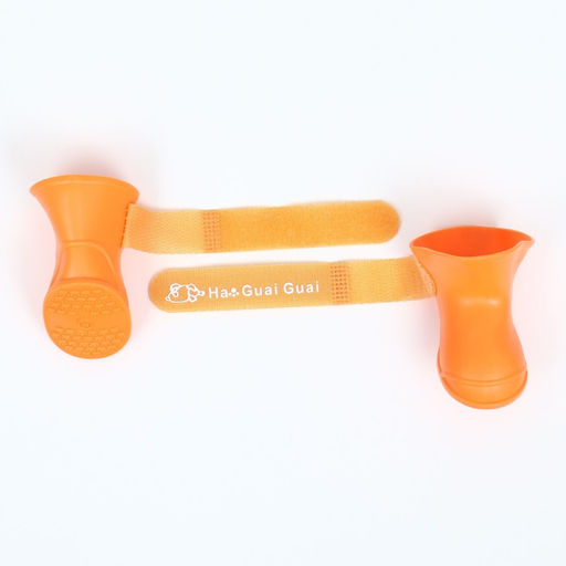 Сапоги резиновые "Вездеход", набор 4 шт., р-р S (подошва 4 Х 3 см), оранжевые