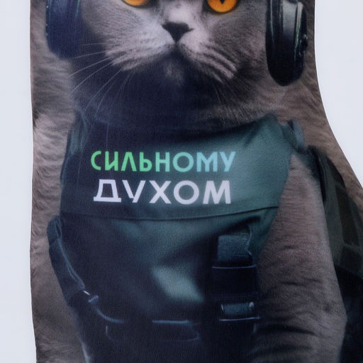 Антистресс игрушка, кот Сильному духом - Mni mnu фото 4