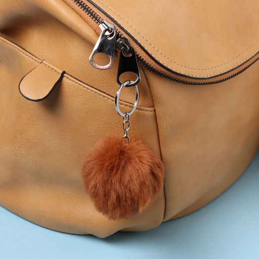 Брелок для ключей на кольце Пушистик. Капибара. Весь мир для тебя!, на сумку, рюкзак, d=8 см, 15?13 см - Simaland фото 4