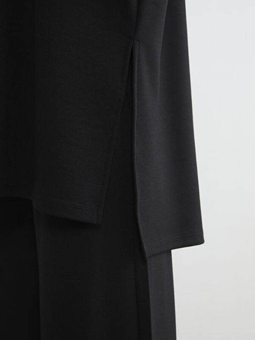 Ta?l? Soft Touch Oversize Kad?n Sweatshirt Tunik