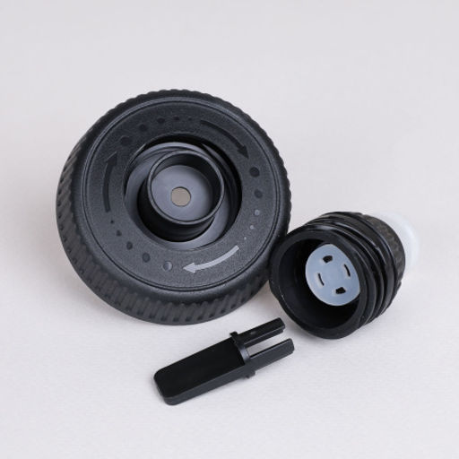 Бутылка для воды велосипедная ZEON WB225 гоночная, антискольз, NEW кэмэлбак, пищевой hi-quality PP, 750ML цвет black/уп100 - Галеонтрейд фото 2