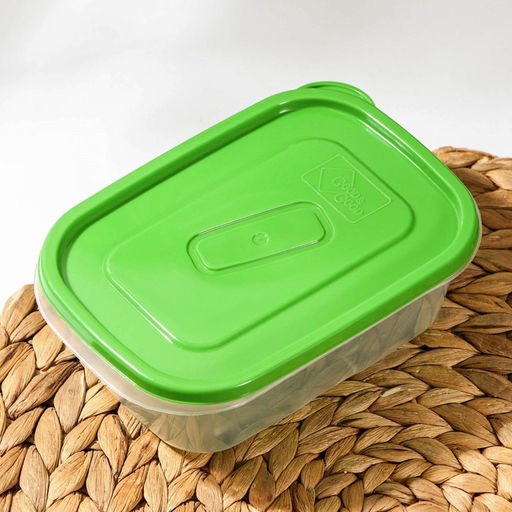 Цена за 2 шт. Набор контейнеров для еды Good & Good, 450 мл, 2 шт., пластик, МИКС