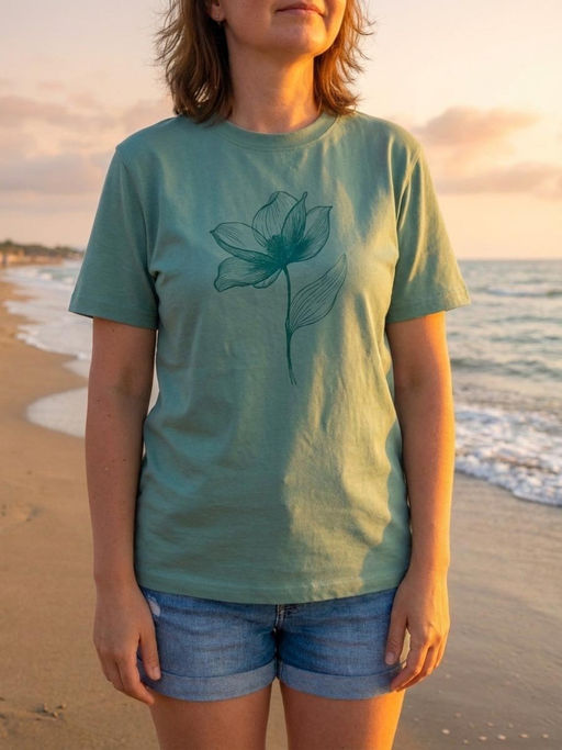 Футболка женская арт. 12716/Floral - F5 фото 4