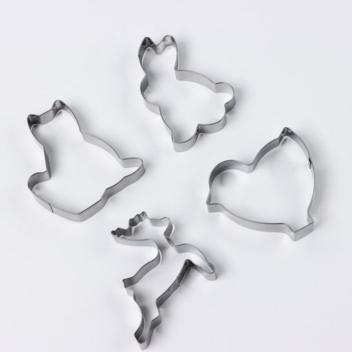 Формы для печенья «Милашки», 4 шт.