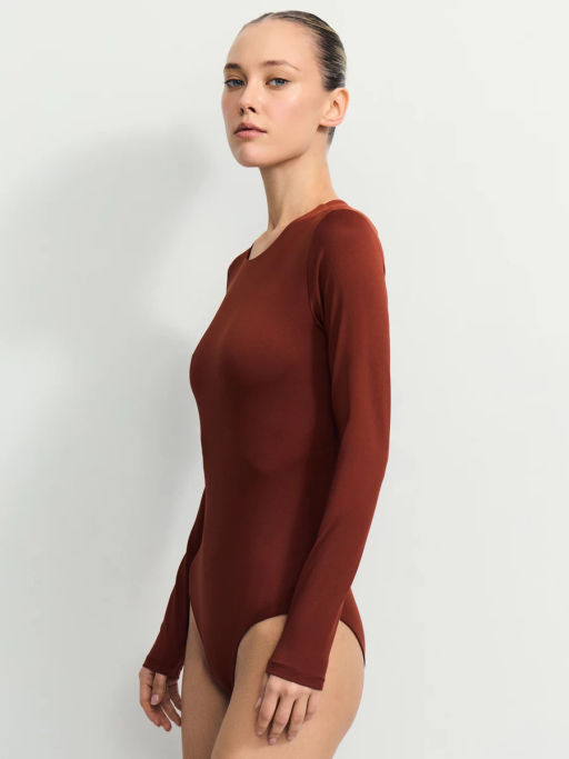 Базовое боди с длинным рукавом / Zarina