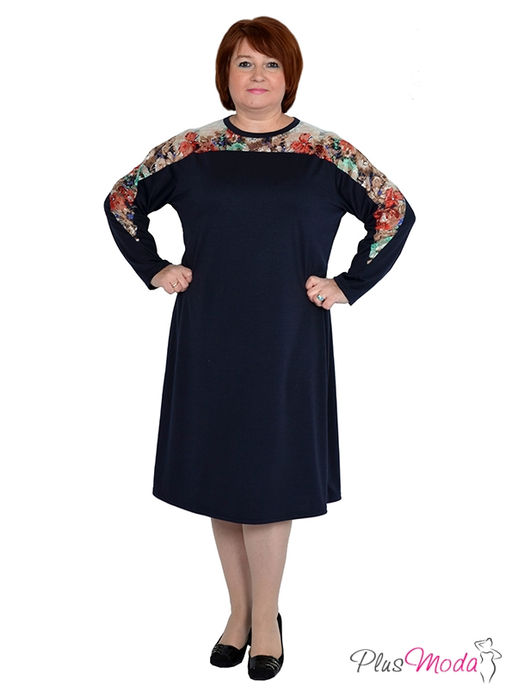 Платье Модель №538 размеры 44-80 - Plusmoda фото 2
