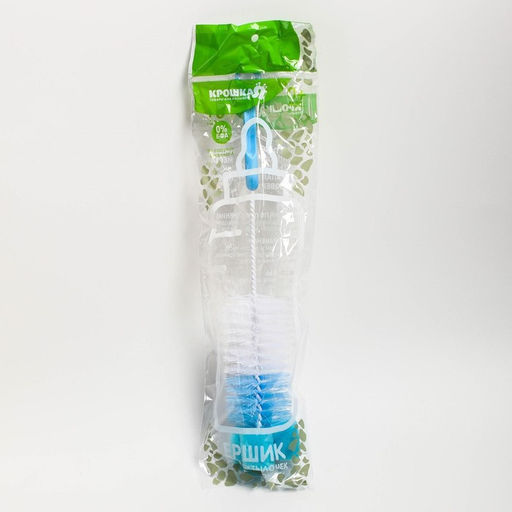 Ёршик для бутылочек Крошка Я, с губкой, МИКС