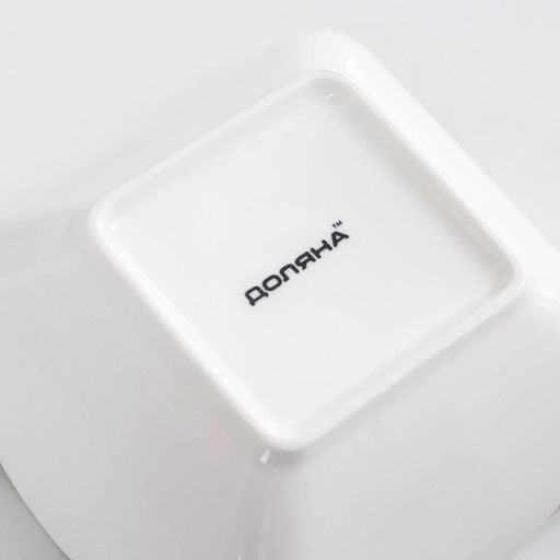 Салатник фарфоровый Доляна Сьюзен, 200 мл, 1111 см, цвет белый  фото 8