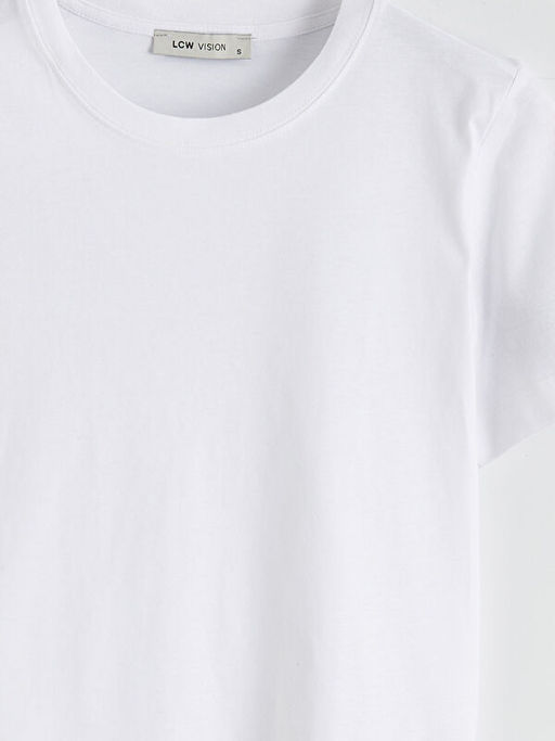 Bisiklet Yaka Kad?n Ti??rt