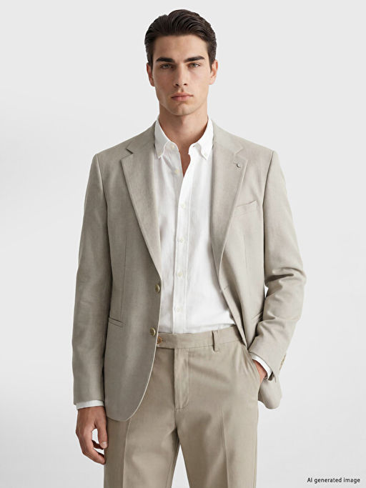 Slim Fit Erkek Blazer Ceket