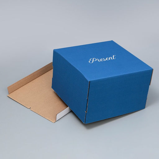 Цена за 2 шт. Коробка для торта, кондитерская упаковка, Present 30 х 30 х 19 см