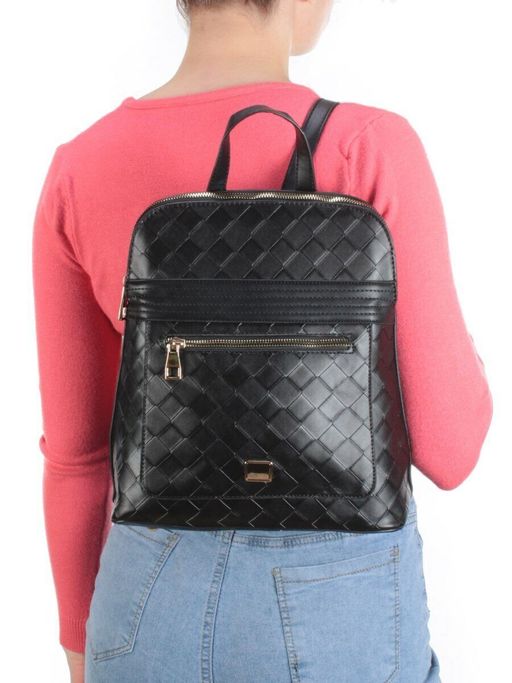 L22441 BLACK Сумка-рюкзак (искусственная кожа) - Фабричный китай фото 4