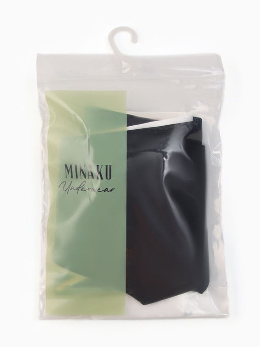 Наб бесшов трусов (3шт) жен бикини MINAKU 90%нейл/10%спанд/ласт-ца100%хл бел/беж/черн р.S