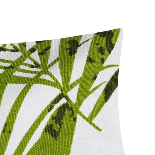 Наволочка декоративная 40×40 см, Tropics, 100% хлопок, зелёная