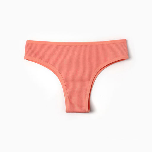 Трусы женские бразильяна MiNiMi, цвет лососёвый, размер 46 (M)