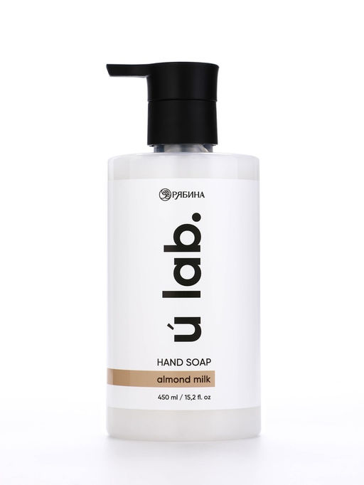 Мыло для рук жидкое, 450 мл, аромат миндальное молоко, ULAB - URAL LAB фото 5