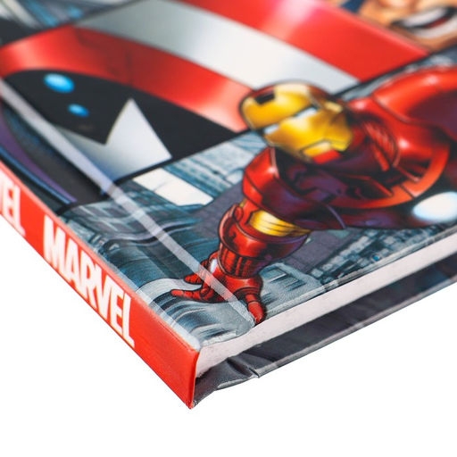 Блокнот А7, 64 листа, в твёрдой обложке, Мстители - Marvel фото 4